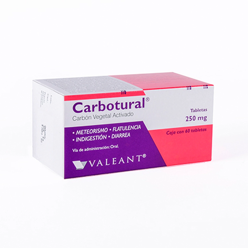 CARBOTURAL 250 mg 60 Tableta(s)