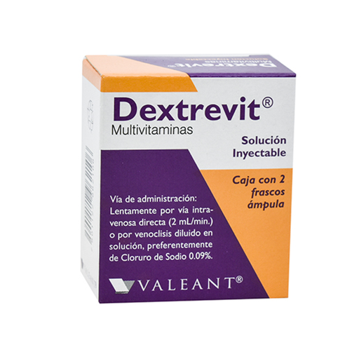 DEXTREVIT - 2 Frasco Ámpula