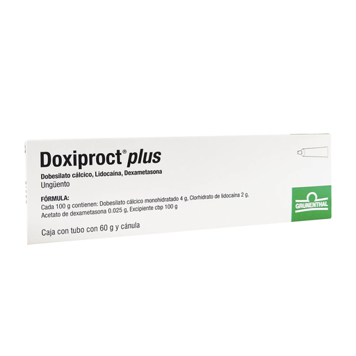DOXIPROCT PLUS 4/2/0.025 g 60 Gramos