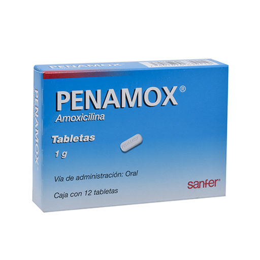 PENAMOX 1 g 12 Tableta(s)