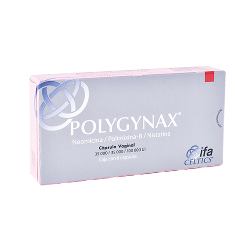 POLYGYNAX 35000/35000/100000 UI 6 Cápsula(s)
