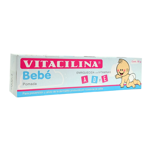 VITACILINA BEBE 500000 UI/90000 UI/1000 UI/25 g/1 g 50 Gramos