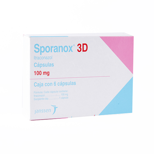 SPORANOX 100 mg 6 Cápsula(s)