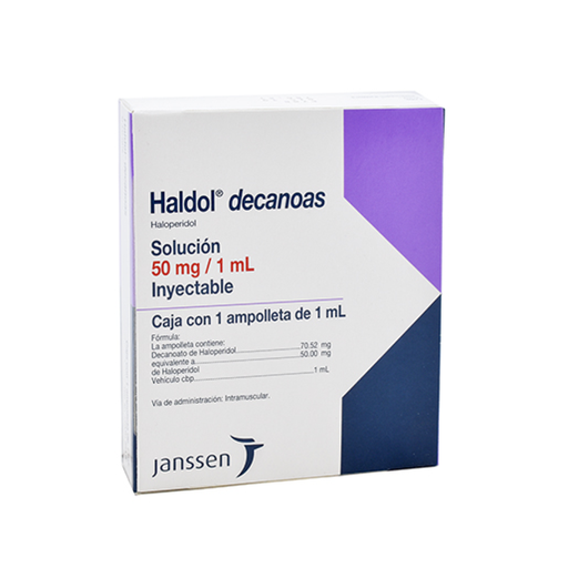 HALDOL DECANOAS 50 mg/1 ml 1 Ampolleta