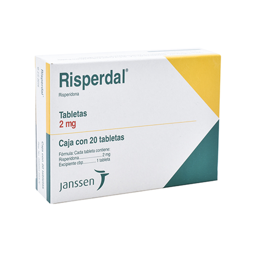 RISPERDAL 2 mg 20 Tableta(s)