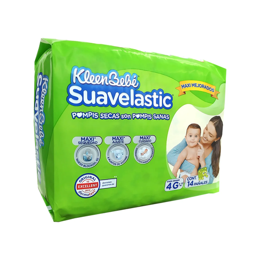 KBB SUAVELASTIC MAX GRANDE GRANDE 14 Pañales