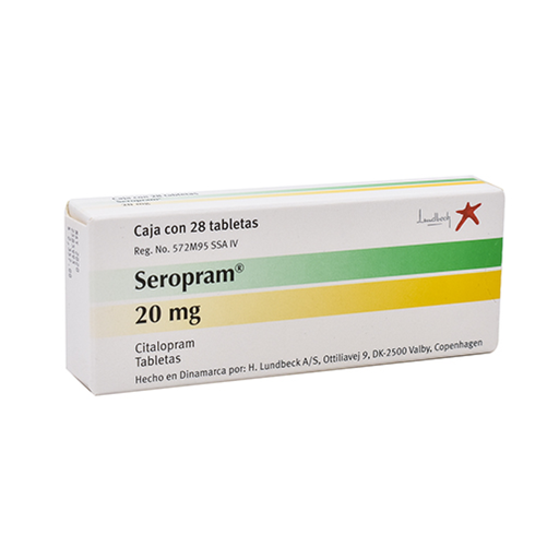 SEROPRAM 20 mg 28 Tableta(s)
