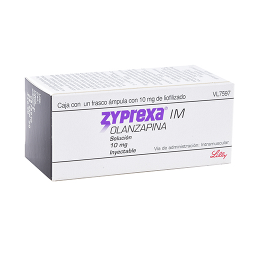 ZYPREXA 10 mg 1 Frasco Ámpula