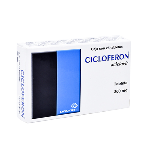 CICLOFERON 200 mg 25 Tableta(s)