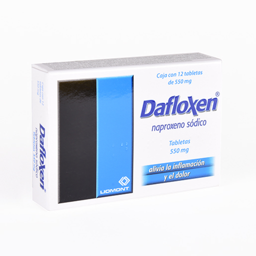DAFLOXEN 550 mg 12 Tableta(s)