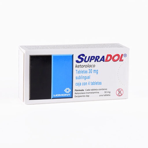SUPRADOL 30 mg 3 Ampolleta