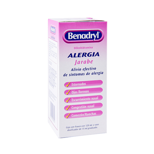 BENADRYL 250 mg 120 Mililitro