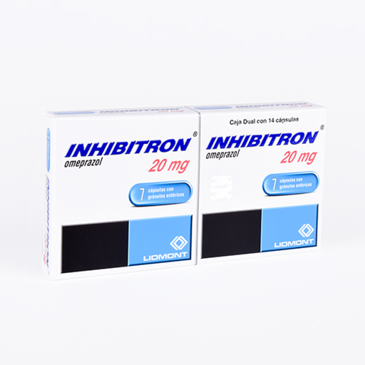 INHIBITRON 20 mg 14 Cápsula(s)