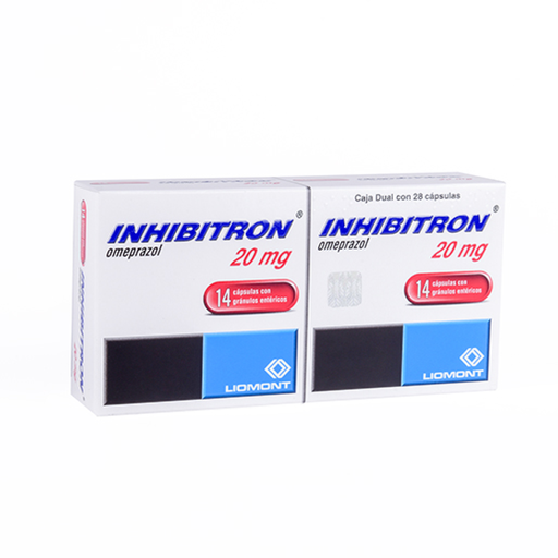 INHIBITRON DUAL 20 mg 28 Cápsula(s)