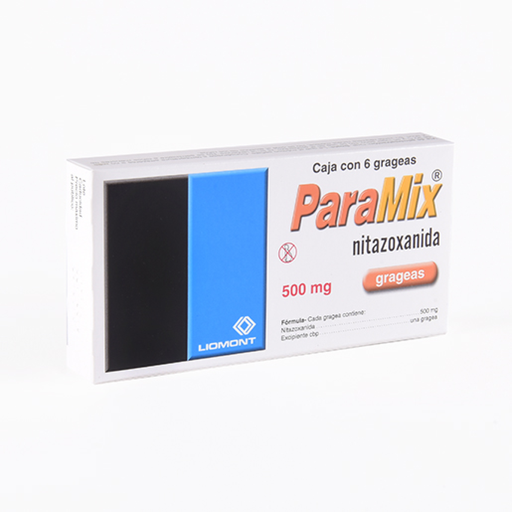 PARAMIX 500 mg 6 Grageas
