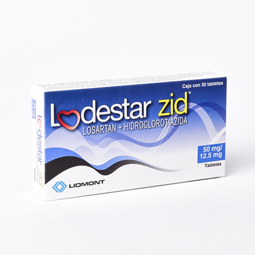 LODESTAR ZID 12.5/50 mg 30 Tableta(s)