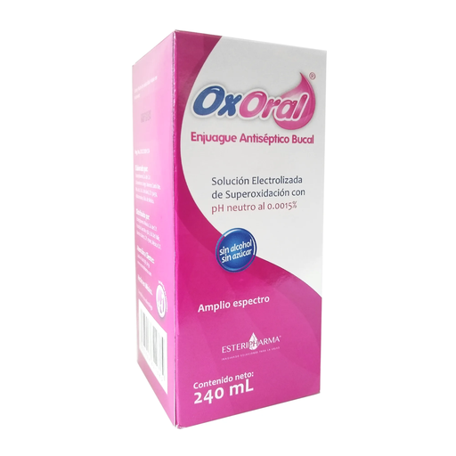 OXORAL ANTISEPTICO 0.00% 240 Mililitro