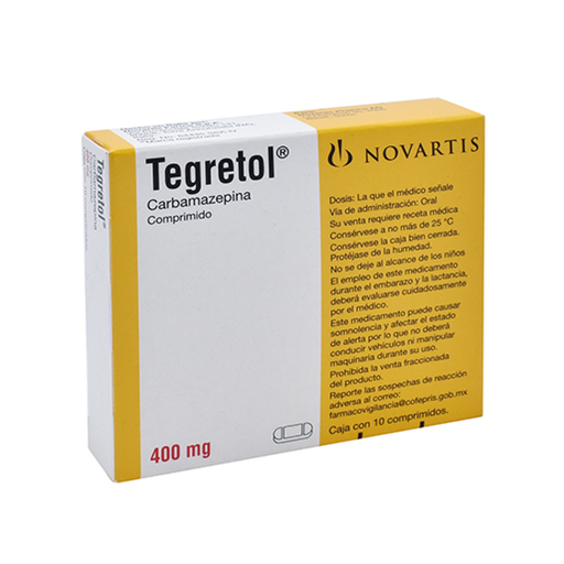 TEGRETOL 400 mg 10 Comprimido(s)
