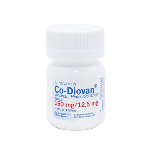 CO-DIOVAN 12.5/160 mg 14 Tableta(s)
