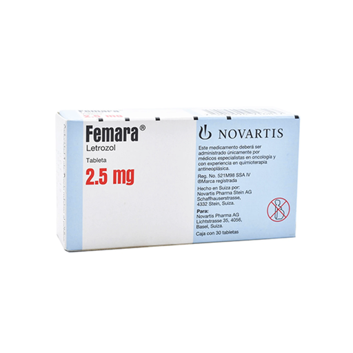 FEMARA 2.5 mg 30 Grageas