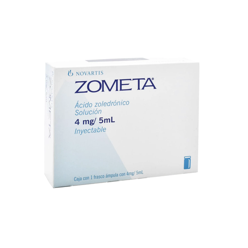 ZOMETA 4 mg/5 ml 1 Frasco Ámpula