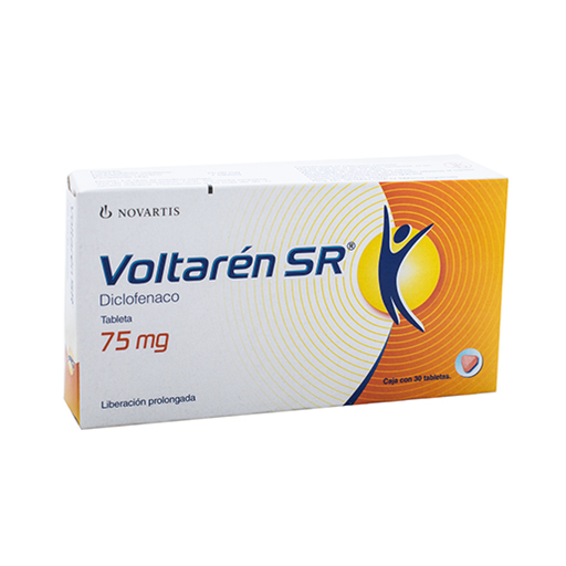 VOLTAREN-SR 75 mg 30 Grageas