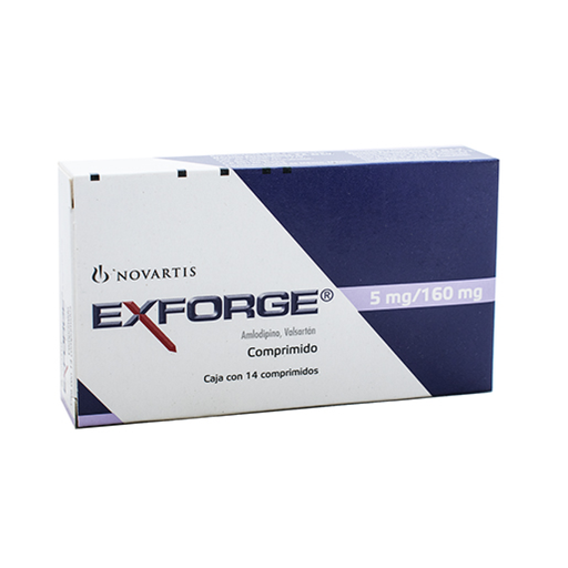 EXFORGE 5/160 mg 14 Comprimido(s)