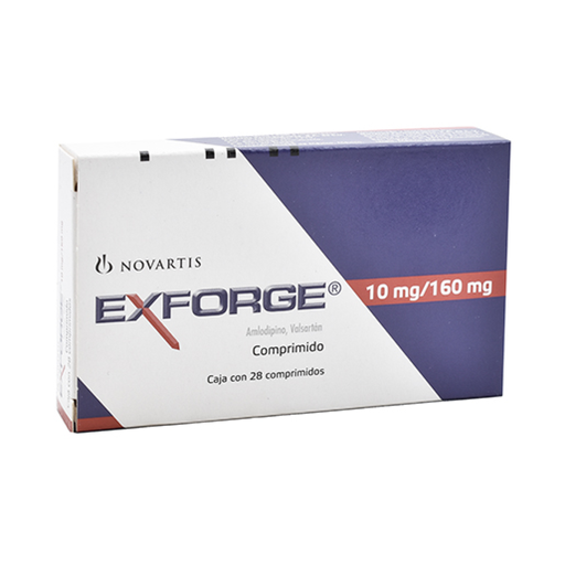 EXFORGE 10/160 mg 28 Comprimido(s)