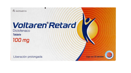 VOLTAREN RETARD 100 mg 30 Grageas