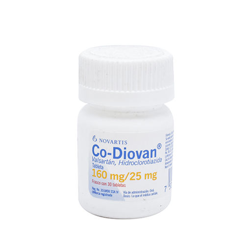 CO-DIOVAN 25/160 mg 30 Tableta(s)