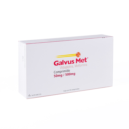 GALVUS-MET 500/50 mg 30 Comprimido(s)