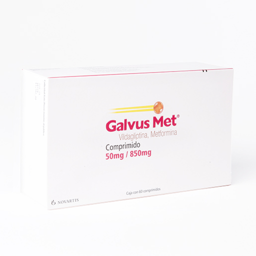 GALVUS-MET 850/50 mg 60 Comprimido(s)