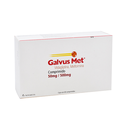 GALVUS-MET 500/50 mg 60 Comprimido(s)