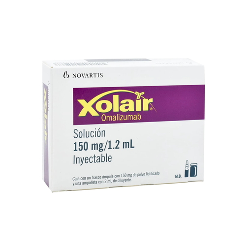 XOLAIR 150 mg 1 Frasco Ámpula