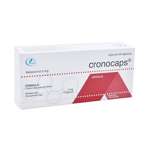 CRONOCAPS 3 mg 30 Cápsula(s)