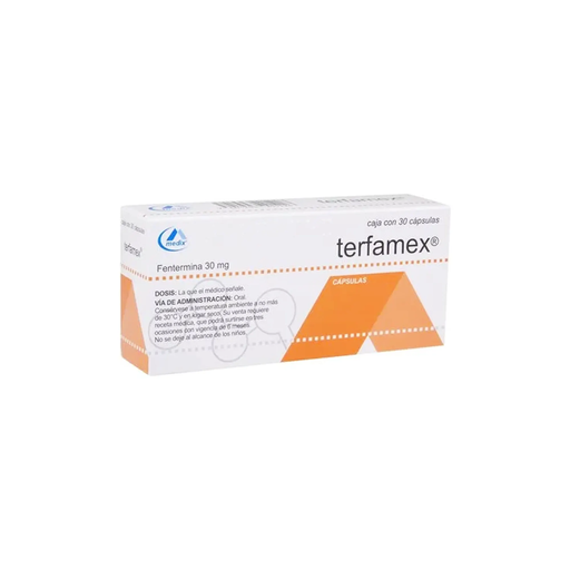TERFAMEX 30 mg 30 Cápsula(s)