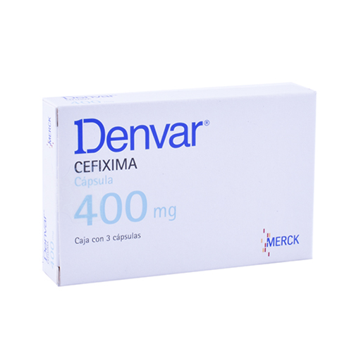 DENVAR 400 mg 3 Cápsula(s)