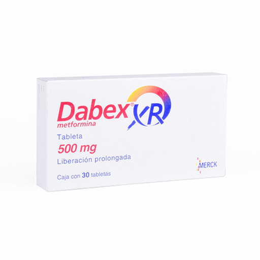 DABEX XR LIBERACION PROLONGADA 500 mg 30 Tableta(s)