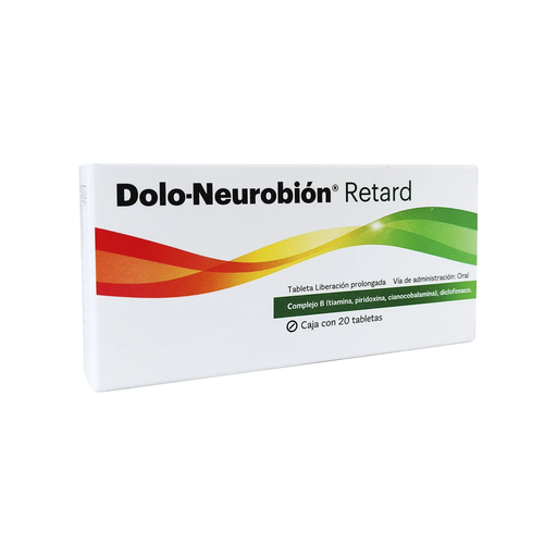 DOLO-NEUROBION RETARD 100/100/100/1 mg 20 Tableta(s)