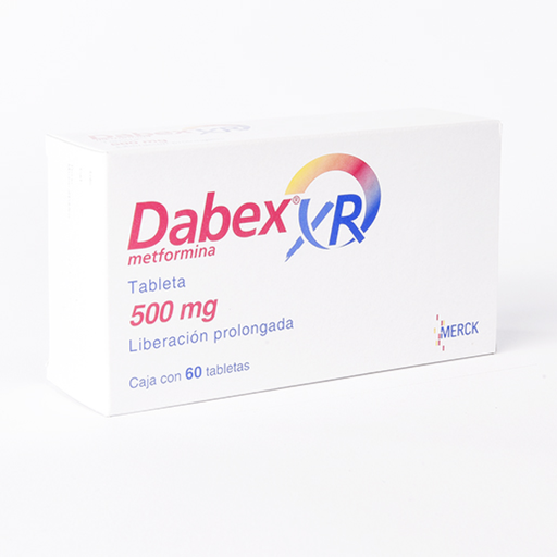 DABEX XR LIBERACION PROLONGADA 500 mg 60 Tableta(s)
