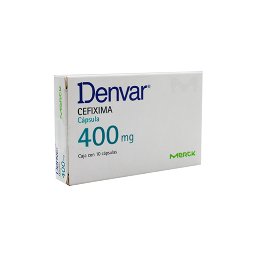 DENVAR 400 mg 10 Cápsula(s)