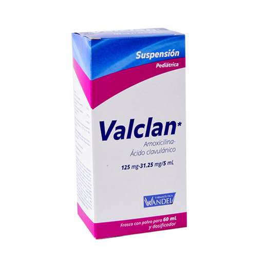 VALCLAN PED 125/31.25 mg/5 ml 60 Mililitro