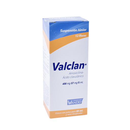 VALCLAN JR 12H 400/57 mg/5 ml 60 Mililitro