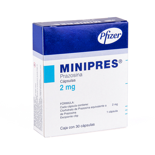 MINIPRESS 2 mg 30 Cápsula(s)