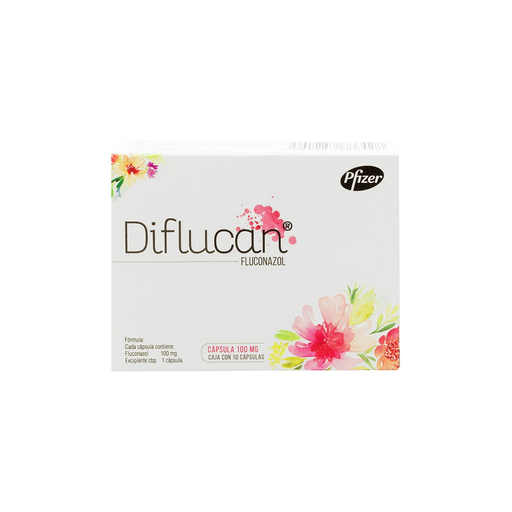 DIFLUCAN 100 mg 10 Cápsula(s)