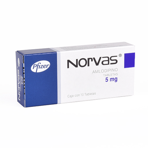 NORVAS 5 mg 10 Tableta(s)