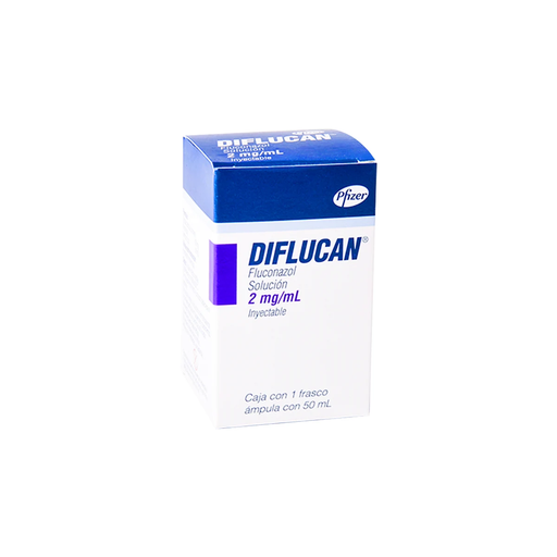DIFLUCAN 2 mg/ml 1 Frasco Ámpula