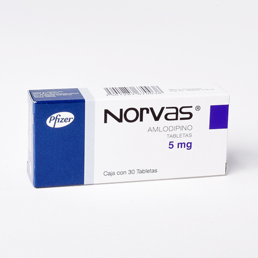 NORVAS 5 mg 30 Tableta(s)
