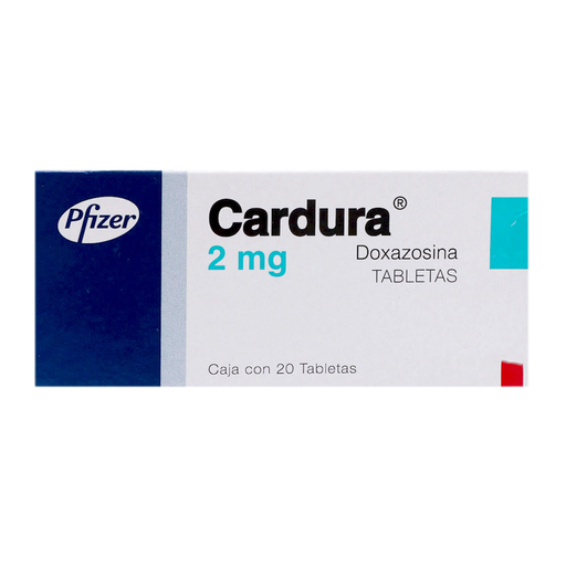 CARDURA 2 mg 20 Tableta(s)