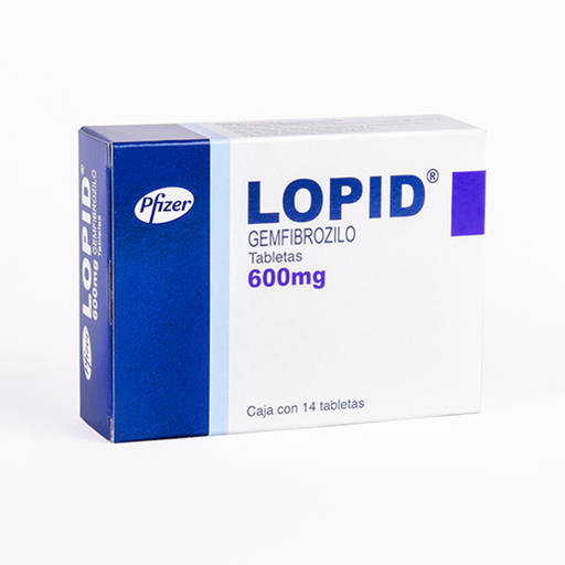 LOPID 600 mg 14 Tableta(s)